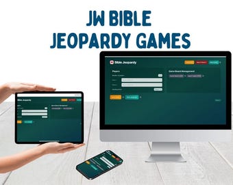 JW Bible Jeopardy Game: New and Improved Online Interactive Game (Website Access)