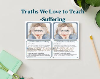 JW Ministry Flashcards | Kids & Publisher Bible Teaching Aids | Suffering