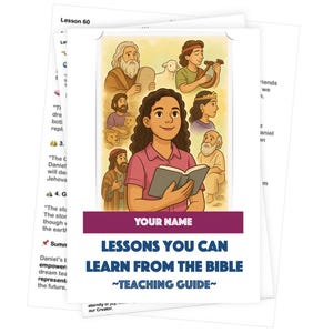 Digital Teaching Guide – Lessons You Can Learn from the Bible | PDF & ePub | JW Family Worship Workbook | Customizable Cover