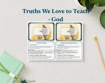 JW Ministry Flashcards | Kids & Publisher Bible Teaching Aids | God
