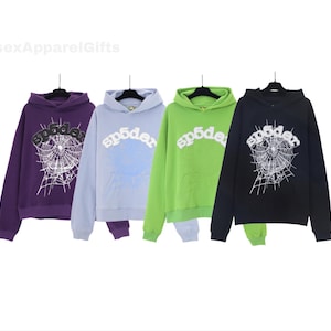 Unisex Hoodie Cotton Pullover – Relaxed Fit Cozy Sweatshirt for Women & Men – Casual Gift – Multiple Colors – White Print
