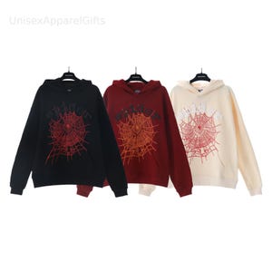 Black Hoodie, Red Hoodie, Cream Hoodie, Unisex Sweatshirt, Comfortable Pullover, Casual Wear, Gift for Him, Gift for Her
