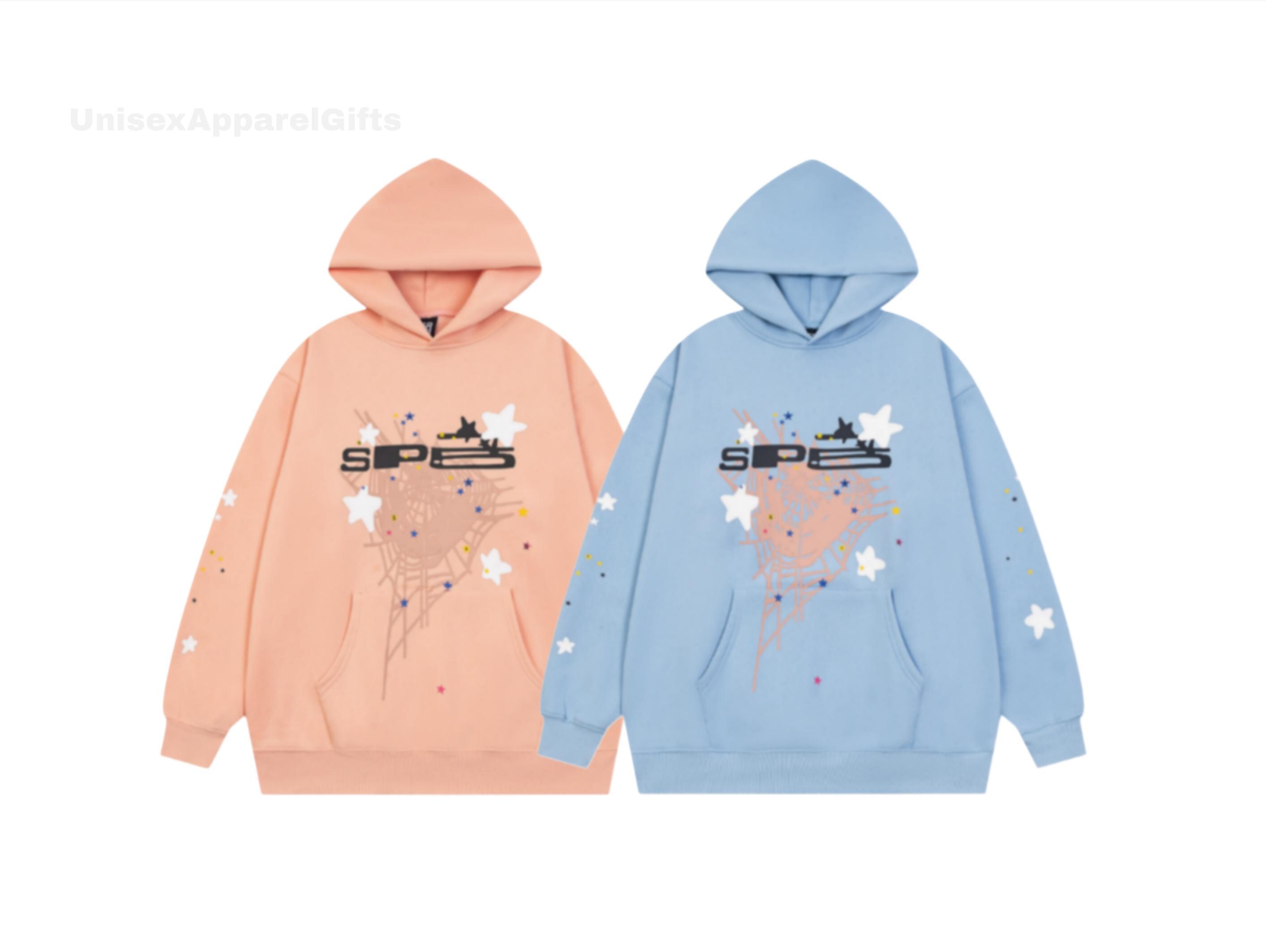 sp5der 水色 確実正規品 Sp5der Hoodie Sky Blue - Etsy