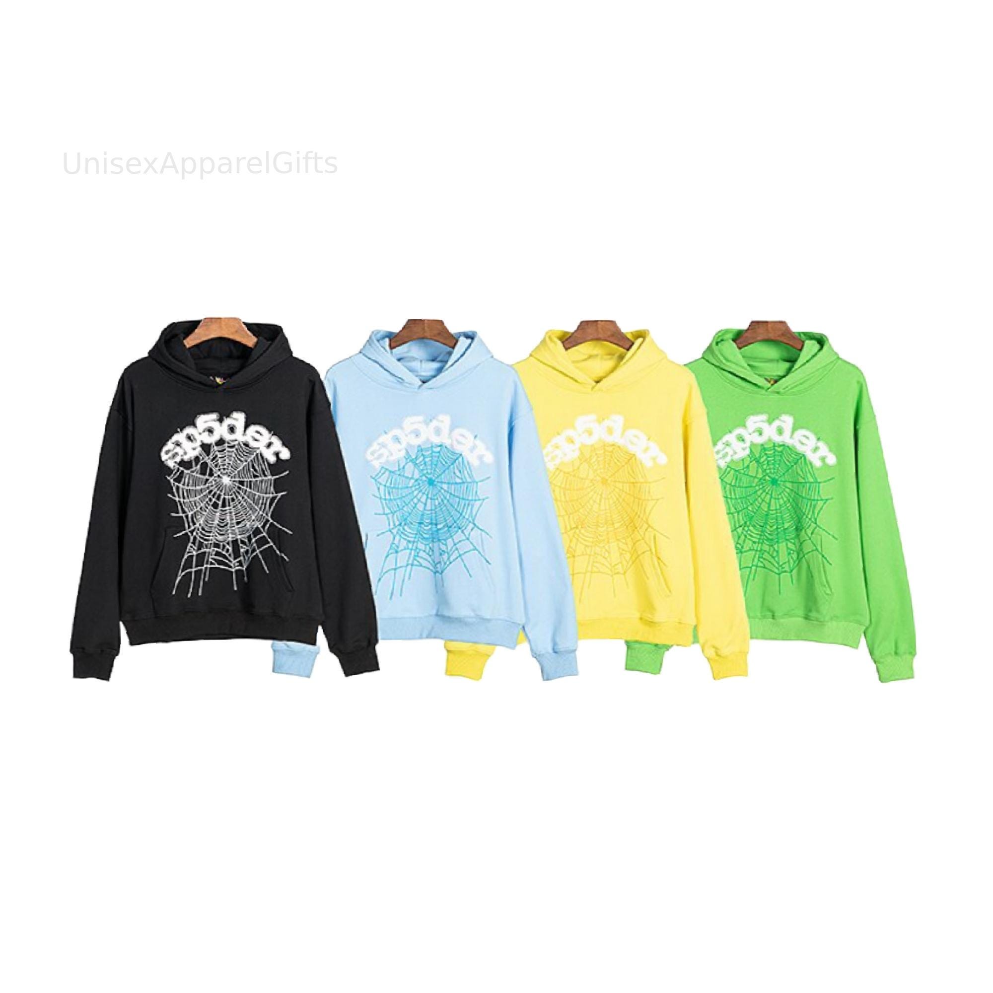 sp5der 水色 確実正規品 Sp5der Hoodie Sky Blue - Etsy