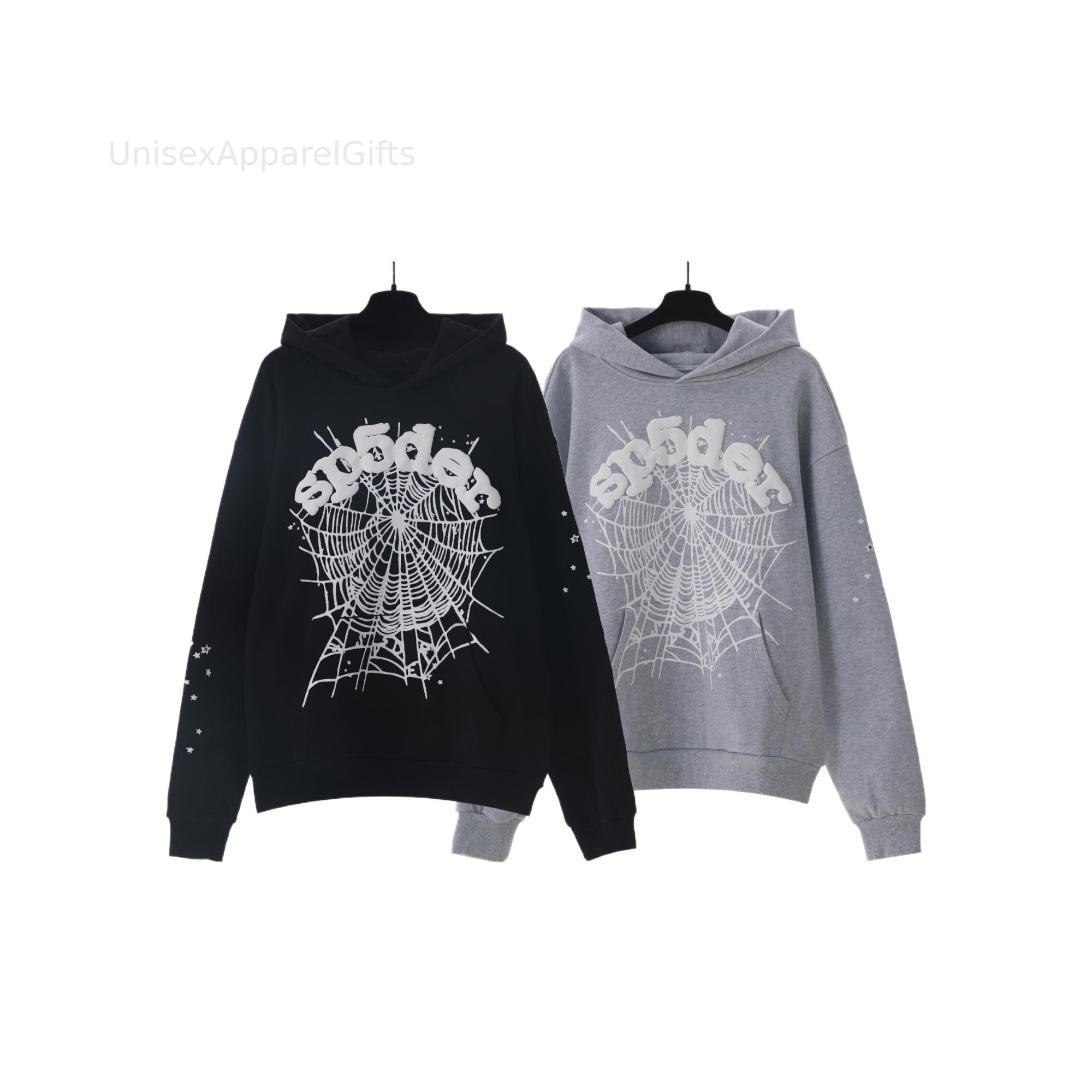 Sp5der hoodie black - Etsy 日本