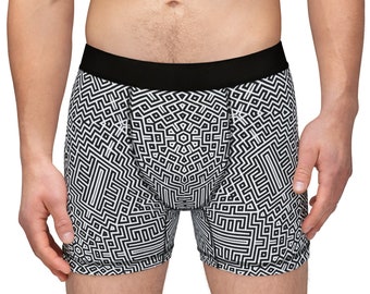 ZigZag Maze Men's Boxers