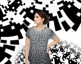 Chemise à manches courtes Space Eraser pour femme