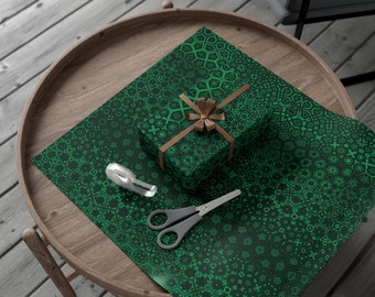 Golly Green Giant Gift Wrap Paper