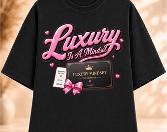 Luxury is a mindset png, Quiet Luxury png, Coquette PNG, Luxury Girl Quote PNG, Main Character PNG, Digital Download