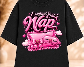 PNG de apoyo emocional para la siesta, PNG de cita divertida sobre el sueño, diseño de camiseta con humor sobre el agotamiento, PNG de amante de las siestas coquetas, camiseta gráfica para chica acogedora, descarga instantánea