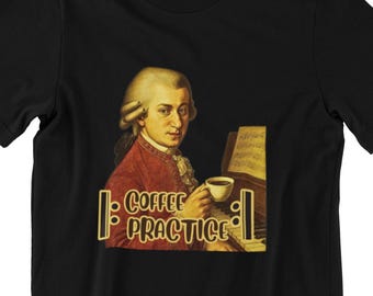 Rolig Mozart-t-shirt: Klassisk musikgåva för musiker