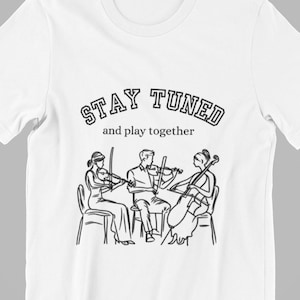 String Quartet Shirt: Violin, Cello, Viola - Musician Music Pun