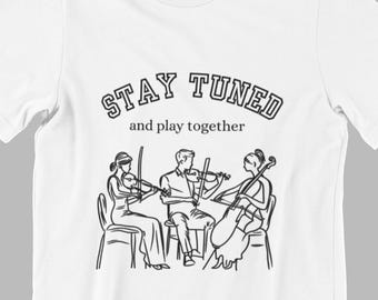 String Quartet Shirt: Violin, Cello, Viola - Musician Music Pun