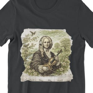 Vivaldi Spring T-Shirt – Funny Baroque Violinist Music Lover Tee