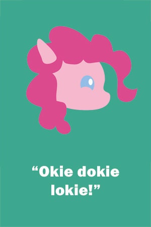 My Little Pony Posters - Pinkie Pie