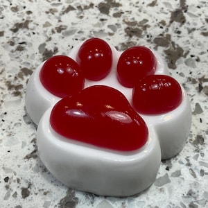 Christmas-themed Paw Taba Squishy