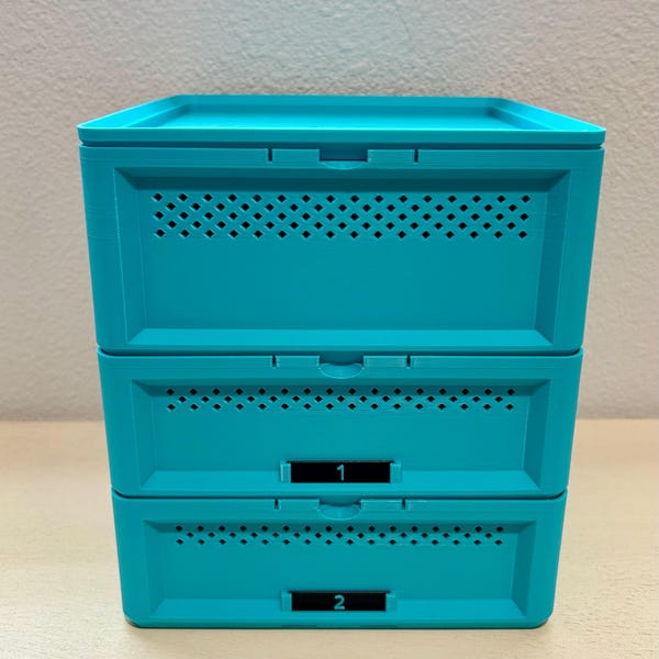 Granja de gusanos de la harina: cría y alimenta a tus propios gusanos vivos (azul)