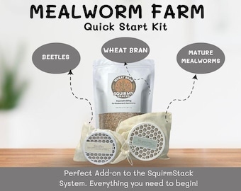 Mealworm Farm Quick Start Colony Kit