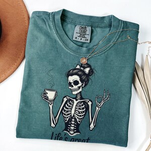 Have The Day You Deserve Shirt, Kindness Gift, Sarcastic Shirts, Motivational Skeleton TShirt, Inspirational Clothes, Positive Graphic Tees
