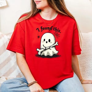 I Found This Humerous T-Shirt, Funny Doctor Ghost Tee, Funny Adult Shirts, Nurse Gift, Doctor Gift, Nurse Appreciation, Halloween Shirt