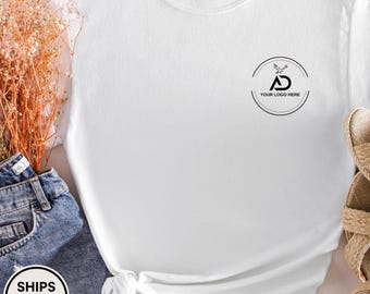 Custom Logo Shirts, Personalized Logo Shirt, Custom Design Shirt, Custom Text Shirt, Your Business Logo or Brand Logo T-Shirt, TeamLogoShirt