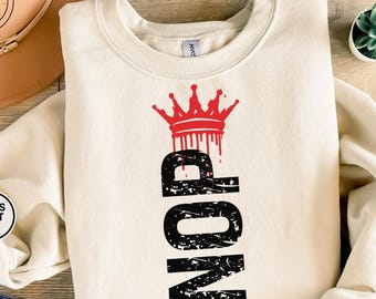 No Kings Protest Sweatshirt, Anti Monarchy Graphic Pullover, Revolutionary Statement Crewneck, Political Activism Graphic Sweater