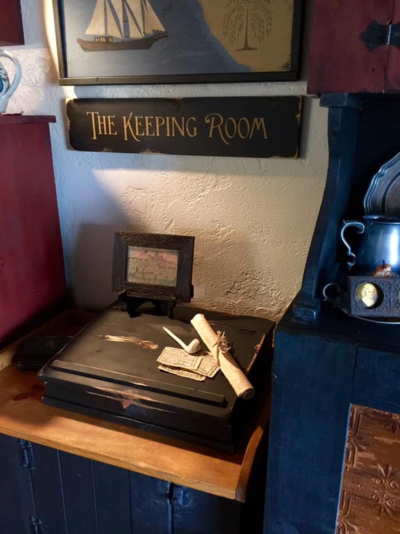The Keeping Room Sign Primitive Colonial