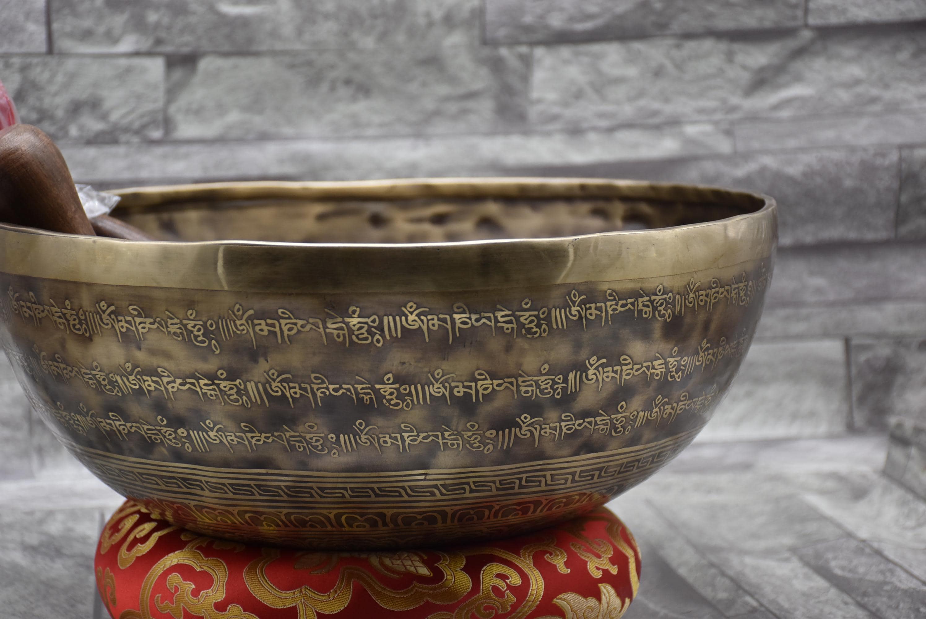 本物のシンギングボウルが欲しい方に 薄型 チベット 密教 マンダラ