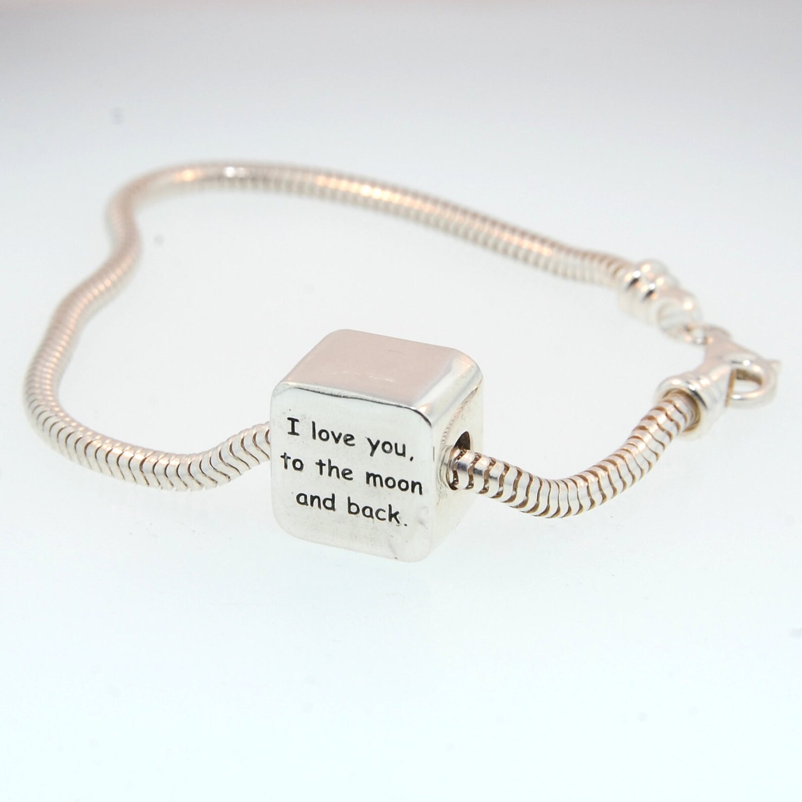 Engraved Photo Charm in Sterling Silver Fits Pandora Etsy