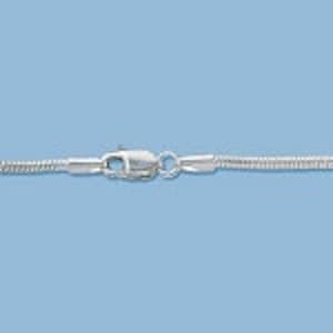 Sterling Silver 2mm Snake Chain