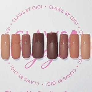 Nude-y But Nice Press On Nails