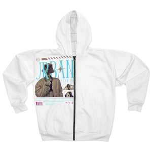 All-Over Print Unisex Zip Hoodie: Trendy Streetwear Jacket