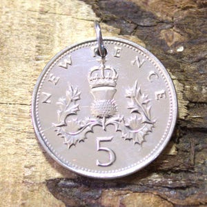 Badge of Scotland UK Münzanhänger - Grossbritannien - Wähle ein Jahr #P8