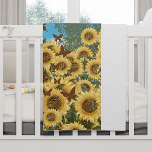 Soft Fleece Baby Blanket | Faith Baby Blanket |Religious Baby Gift | Baby Shower Gift