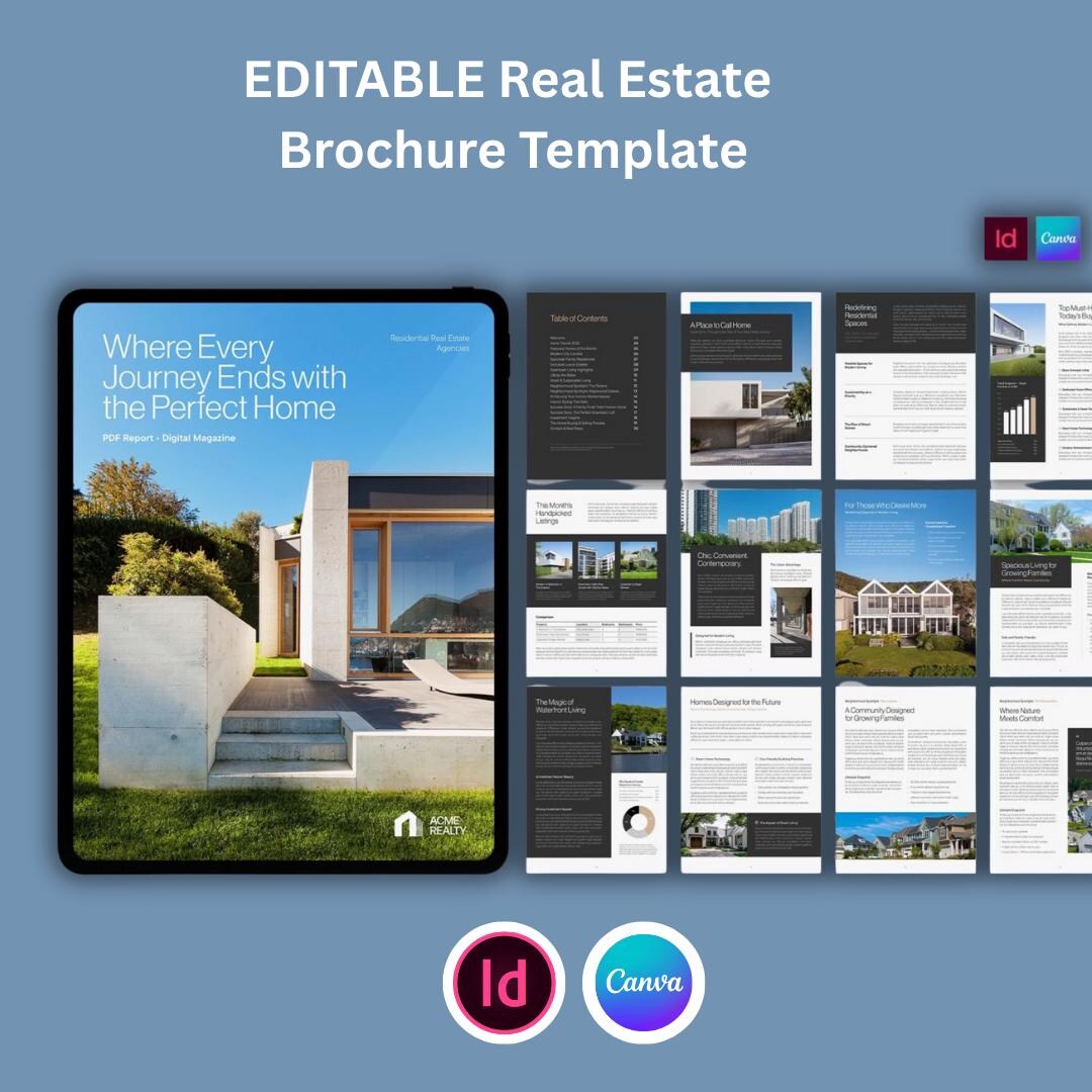Image 2 for Indesign Real Estate Flyer Templates