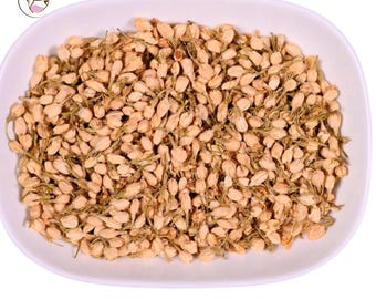 Bourgeons de jasmin biologique | Fleurs de jasmin sambac séchées | tisane, bain-marie, travaux manuels | Calme floral | Cadeau bien-être naturel| Jasmin séché