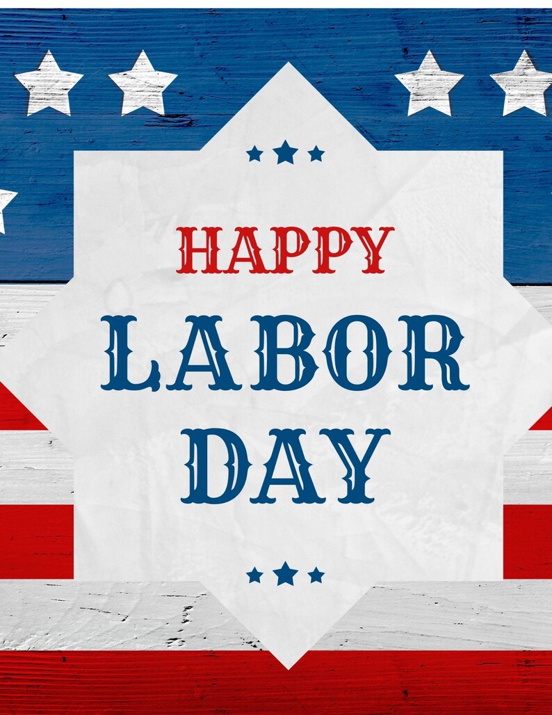 Labor Day Activity Pack: Trivia & Coloring Pages (holiday, Printable ...