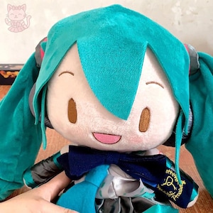 Miku and Snow Miku 32cm, Anime, Doll, Plush, Decor, Toy, Statue, Gift