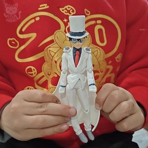 Detective Kaito 14cm, Anime, Figure, Decor, Toy, Statue, Gift, Kawaii