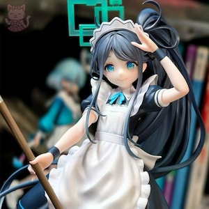 Maid Miu, Anime, Figure, Decor, Toy, Statue, Gift, Kawaii