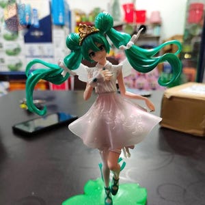 Miku Pink Skirt 22cm, Anime, Figure, Decor, Toy, Statue, Gift, Kawaii