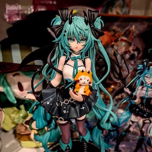 Devil Miku, Anime, Figure, Decor, Toy, Statue, Gift, Kawaii