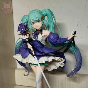 Singer Miku, Anime, Figure, Decor, Toy, Statue, Gift, Kawaii