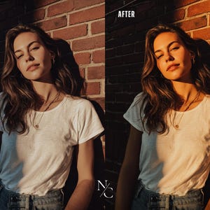 Golden Hour Lightroom Presets, Warm Presets, Gold Presets