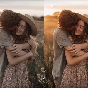 Golden Hour Lightroom Presets, Warm Presets, Gold Presets