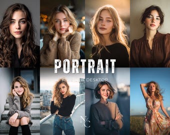 40 PORTRAIT Presets, Perfect Skin, Glow Presets, Studio Presets, Lightroom Mobile Presets, Instagram filter, Beauty Presets, Photo Filter