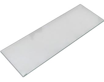 Toughened Glass Shelf - 10mm Thick - 1200mm Wide x 300mm Deep