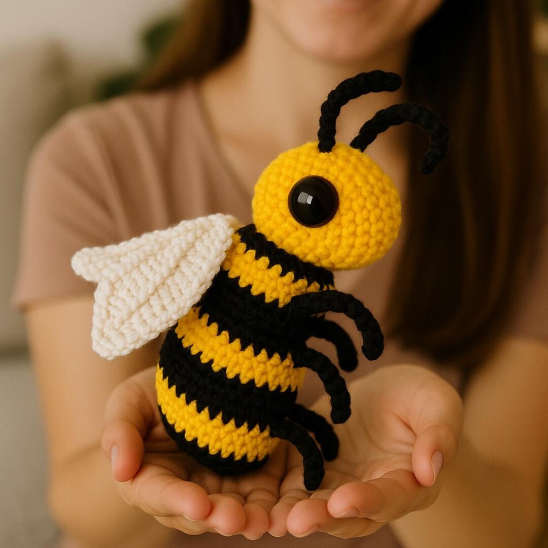 Crochet Bee Pattern, Amigurumi Bumblebee Tutorial (PDF Pattern) - Etsy