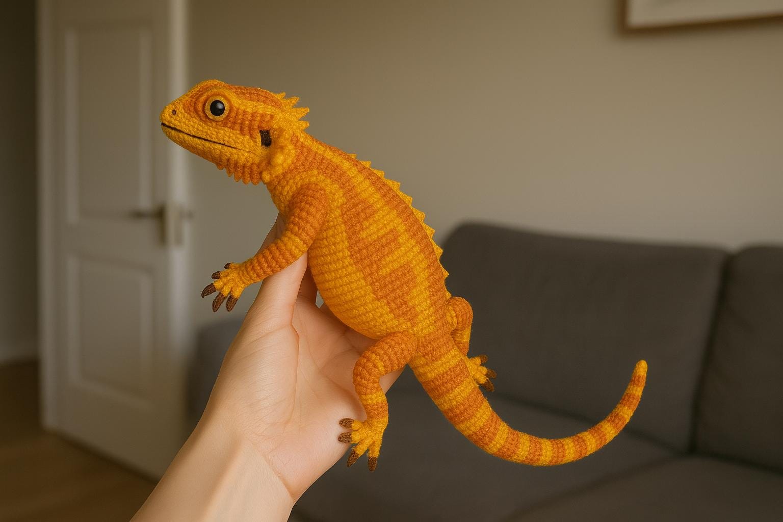 30 Bearded Dragon Crochet Patterns for Reptile Lovers, Gifts, and Plush Decor 14 Realistic Bearded Dragon Plush Tutorial