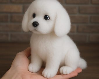 ダグラス ぬいぐるみ 犬 ホワイト ソフト 子犬 ぬいぐるみ 7インチ